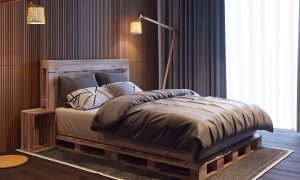 Giường pallet là gì? Ưu và nhược điểm của mẫu giường gỗ pallet