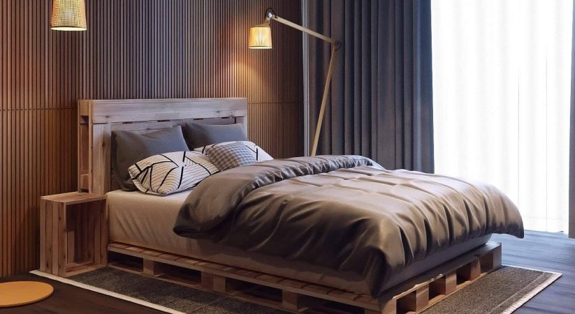 Giường pallet là gì? Ưu và nhược điểm của mẫu giường gỗ pallet